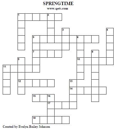 Spelling week 5 Crossword - WordMint