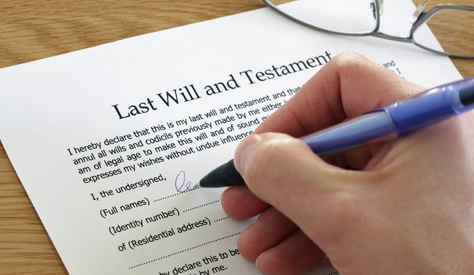 what happens when someone dies without a will