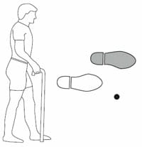 how to use a cane correctly