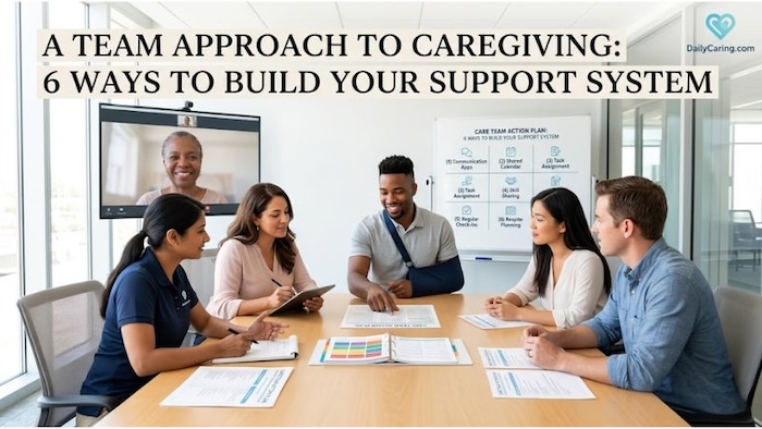 A team approach to caregiving can be the difference between success and failure.