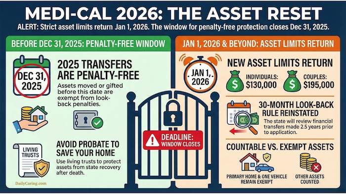 Medi-Cal insurance infographic.