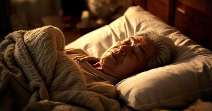 There are normal signs of aging including changes in sleep patterns.