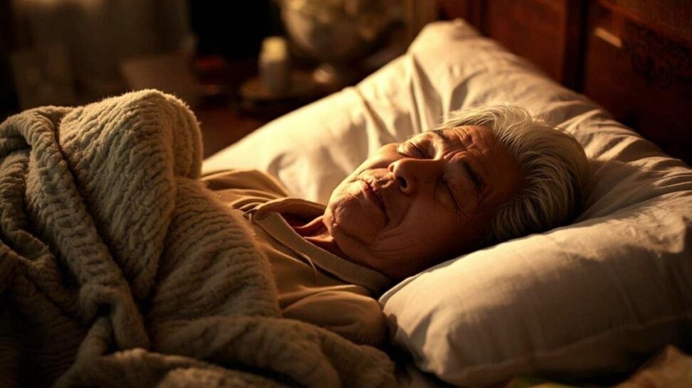 There are normal signs of aging including changes in sleep patterns.