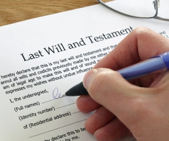 what happens when someone dies without a will