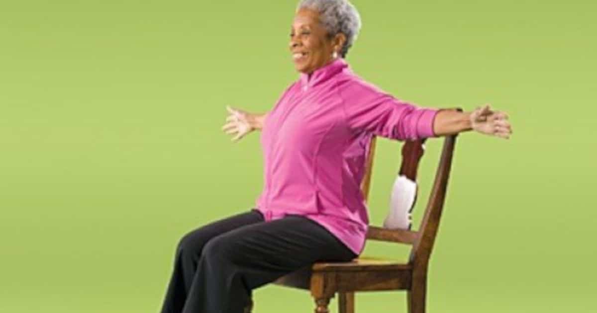 Chair exercises for seniors, Elderly chair exercises