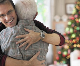 celebrate holidays with seniors in assisted living