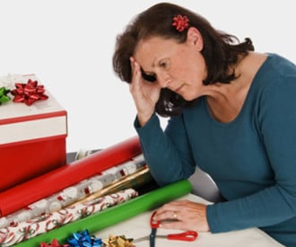 caregiver holiday stress