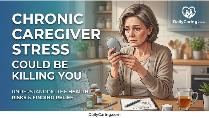 How to deal with chronic caregiver stress to maintain your health.