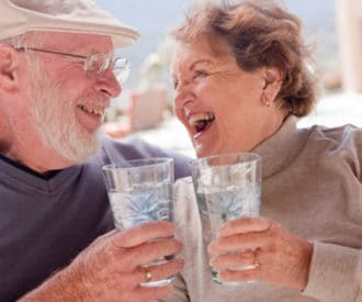 Dehydration in elderly can cause serious health problems. That’s why it’s essential to drink enough water and be alert to symptoms of dehydration.