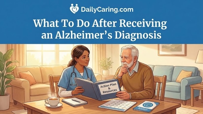 What you should do after receiving an Alzheimer's Disease diagnosis.