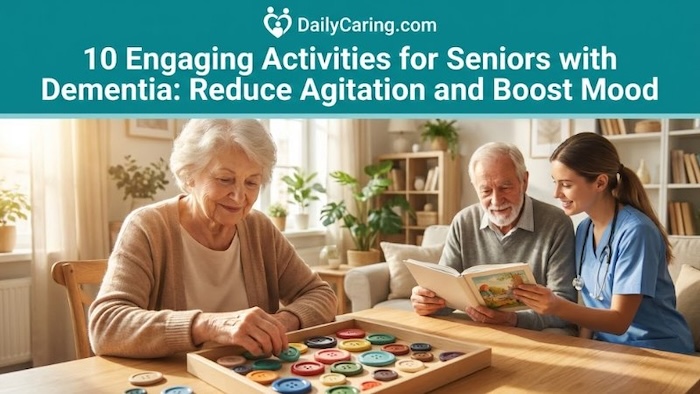 Engaging activities for seniors with dementia.