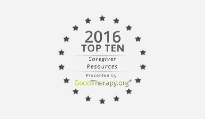 DailyCaring GoodTherapy's 2016 Top 10 Caregiver Resources