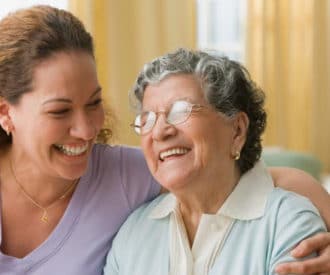 having an elderly parent move in with you