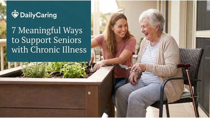 How to support seniors with chronic illnesses.