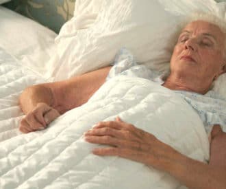 weighted blankets in dementia care