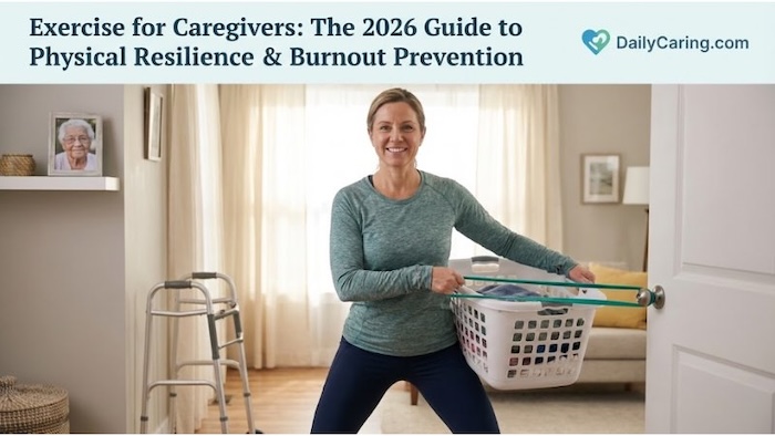 Exercise for caregivers - Increase strength and decrease caregiver burnout.