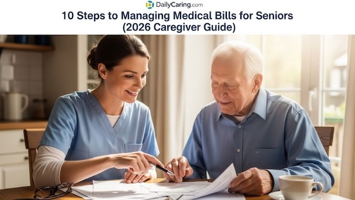 Managing medical bills for seniors - 10 tips to save you money, time and stress.