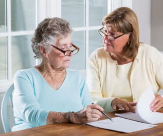 helping elderly parents with finances