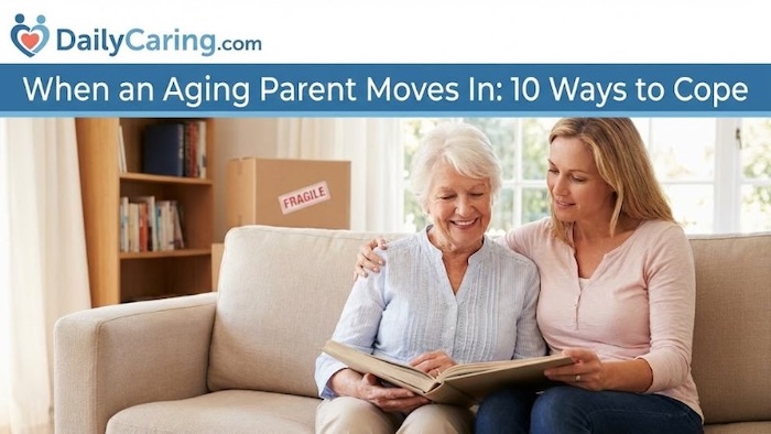When an aging parent moves in. How to deal with it.