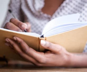 Journaling helps caregivers manage stress and find solutions