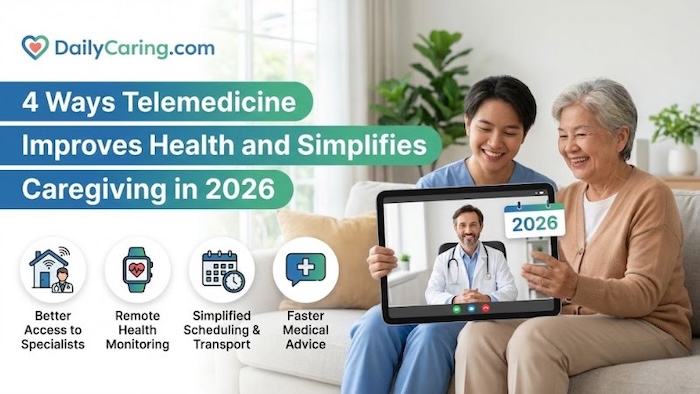 Telemedicine for seniors can improve health and simplify caregiving in 2026.