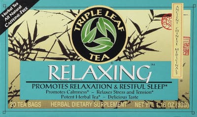 A soothing cup of relaxing tea helps relieve stress