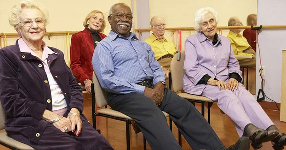 Seated Strength & Flexibility: Exercise for Seniors 70-100 years