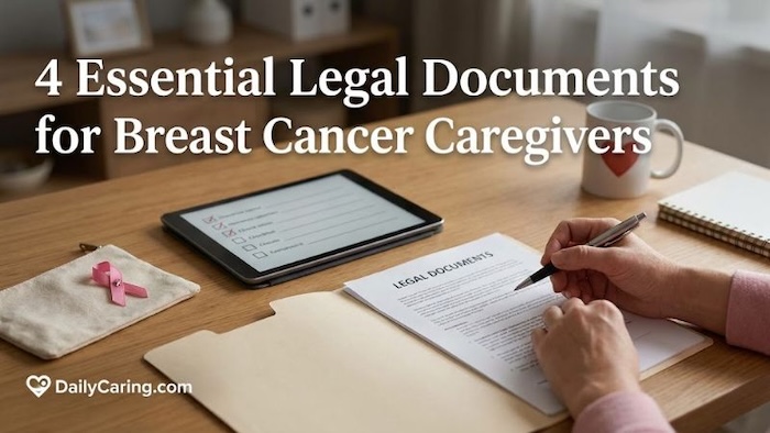 4 essential legal documents for breast cancer caregivers.