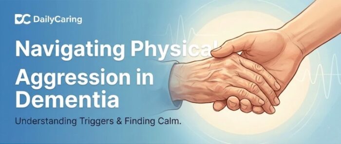 Managing physical aggression in dementia can be challenging. Here are some top tips.