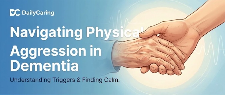 Managing physical aggression in dementia can be challenging. Here are some top tips.