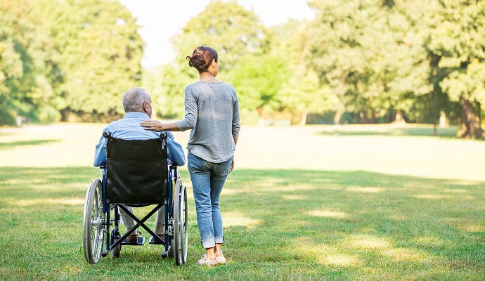 4 Tips for Helping Seniors Use a Wheelchair - Care Options for Kids