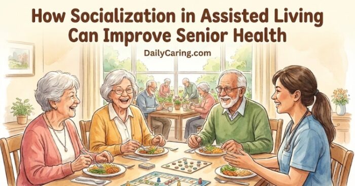 How socialization in assisted living facilities can positively impact the health of seniors.