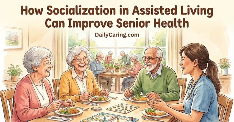 How socialization in assisted living facilities can positively impact the health of seniors.