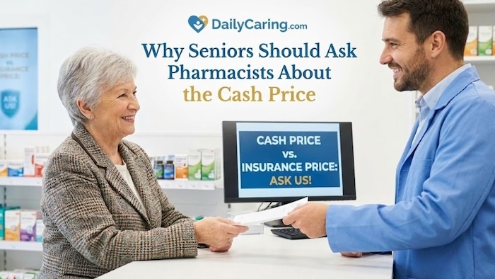 Why seniors should ask for the cash price at the pharmacy.