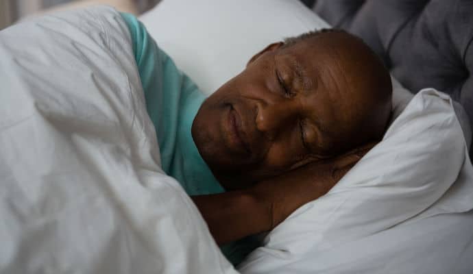 Improve senior sleep by aligning and supporting their body so they can rest more comfortably.