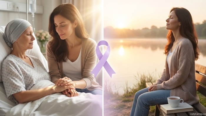 Caring for yourself is important while you're caring for someone with cancer.