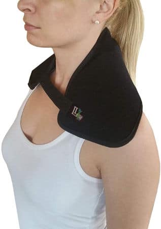 Gel neck ice packs help seniors stay cool in hot weather
