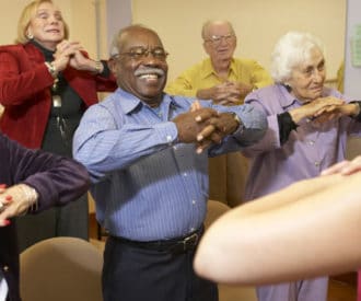 Balance exercises help seniors gain the strength and flexibility needed to stay balanced and prevent falls