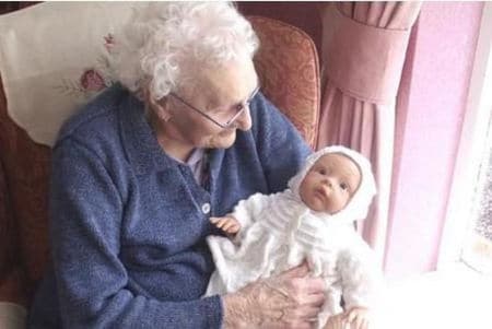 Cuddly animals or dolls can give someone with Alzheimer’s a sense of purpose and calm