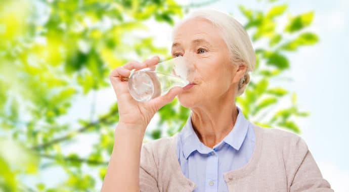 Use these creative tips to get seniors to drink more water and prevent dehydration