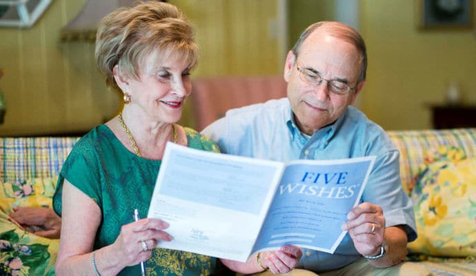 The Five Wishes living will makes it easier to plan for end of life