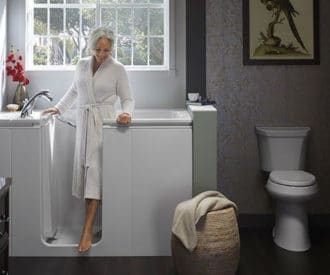 Kohler Walk-In Baths help seniors stay safe and independent at home