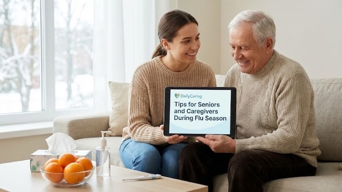 Practical tips for caregivers during flu season
