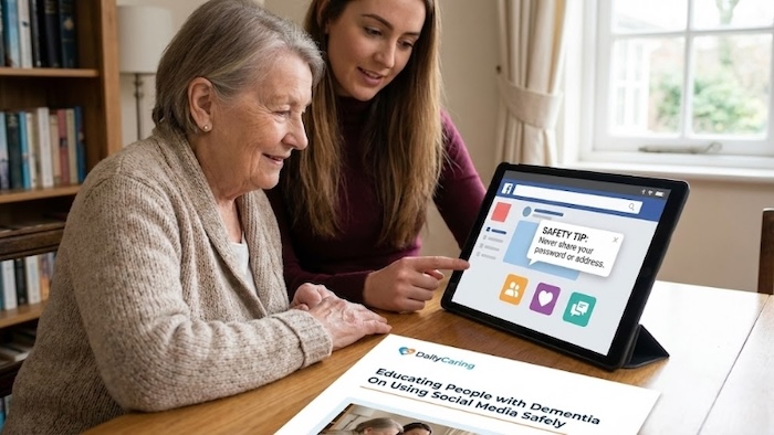 Understanding dementia and social media risks.