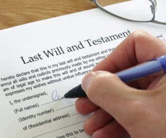 When someone dies without a will, the estate goes into probate