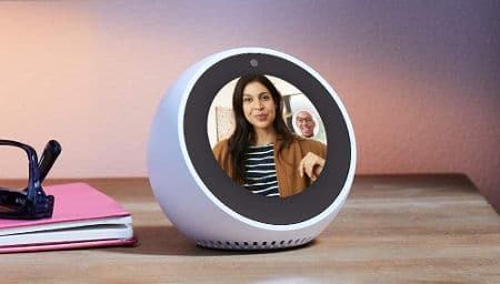 Amazon Echo Spot makes it easy to video call elderly in nursing homes and people with Alzheimer's or dementia