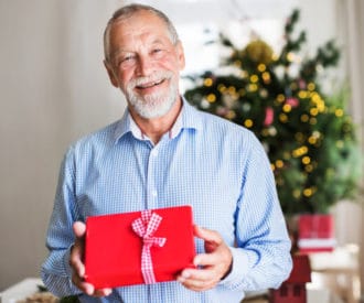 Elderly men will love receiving these fun and useful gifts
