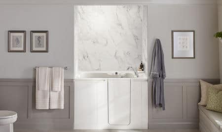 Kohler’s custom design options allow your older adult to select their preferred style
