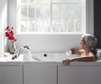 Kohler Walk-In Baths help seniors boost mental and physical well-being at home