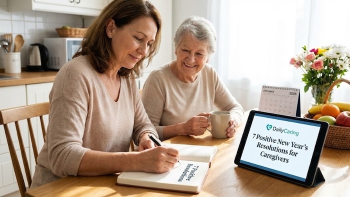New Years resolutions for caregivers.
